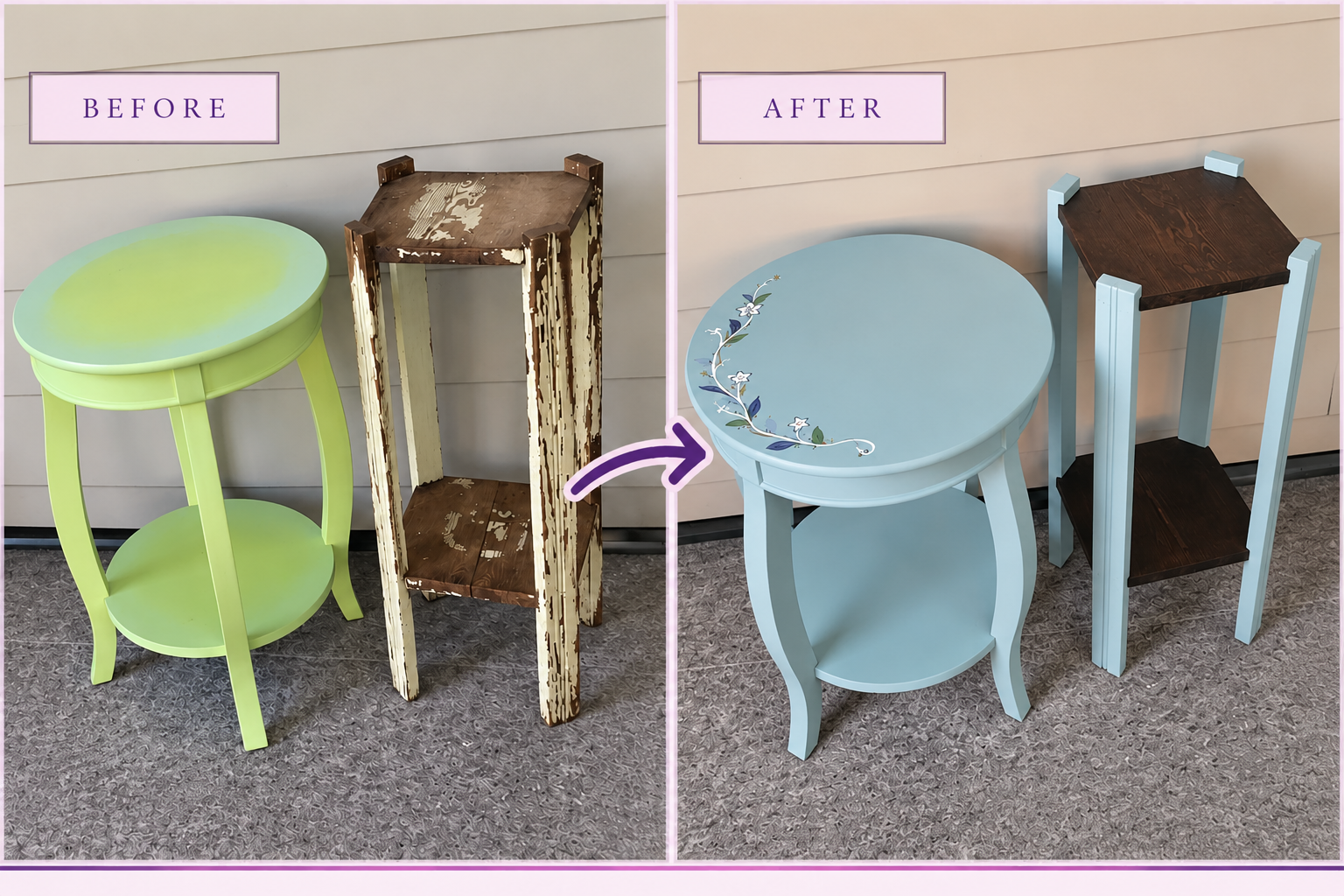 Furniture with a fresh start by Handy-Lady Helper
